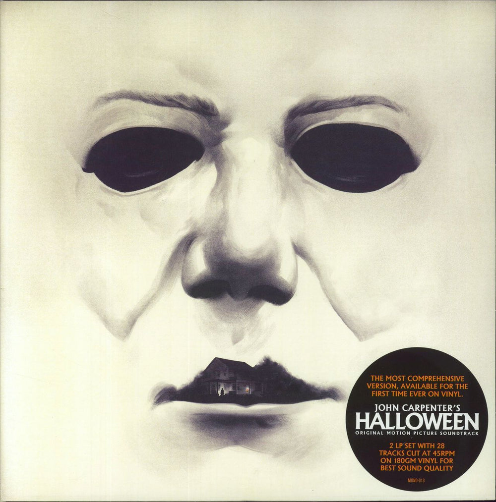 John Carpenter Halloween - 180gm - Stickered sleeve US vinyl LP album (LP record) MOND-013