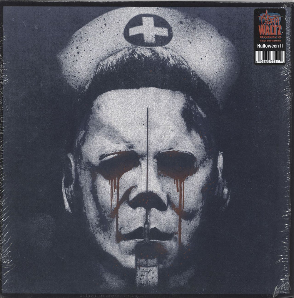 John Carpenter Halloween II - Orange & Black Split Vinyl + Poster UK vinyl LP album (LP record) DW007