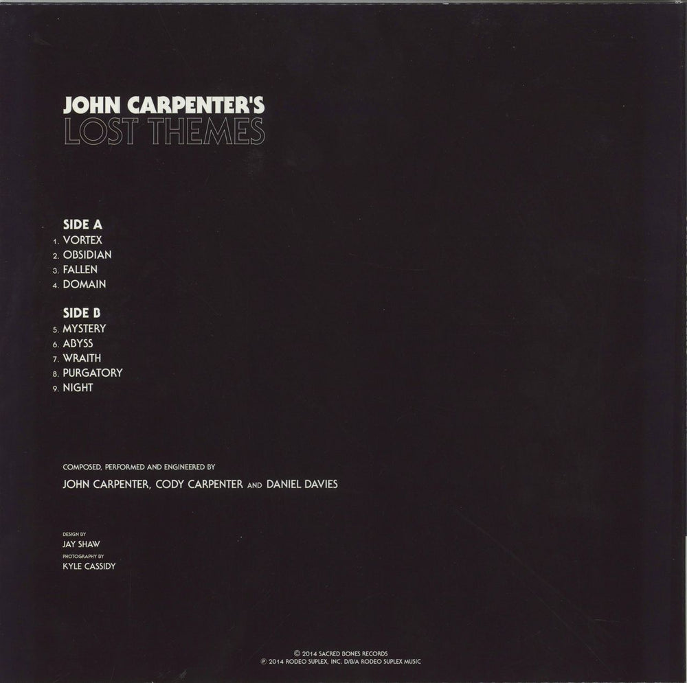 John Carpenter John Carpenter's Lost Themes - Red Smoke Vinyl US vinyl LP album (LP record)
