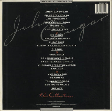 John Cougar Mellencamp The Collection UK 2-LP vinyl record set (Double LP Album) 5013428031247