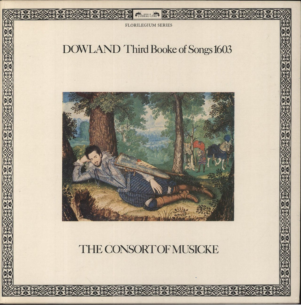John Dowland Third Booke Of Songs 1603 UK 2-LP vinyl record set (Double LP Album) DSLO531-2