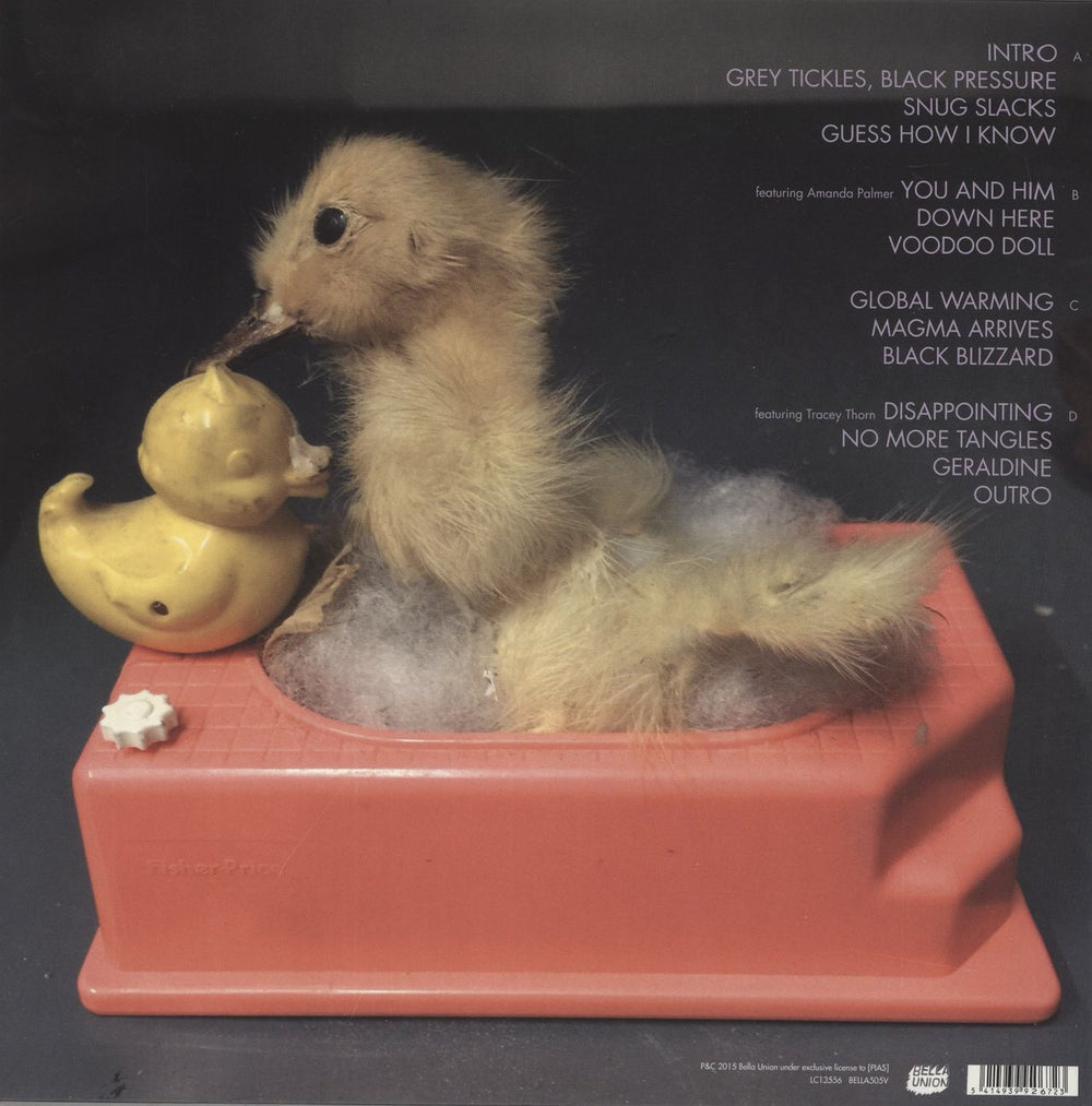 John Grant Grey Tickles, Black Pressure - Orange & Lavender Vinyl + CD UK 2-LP vinyl record set (Double LP Album) 5414939926723