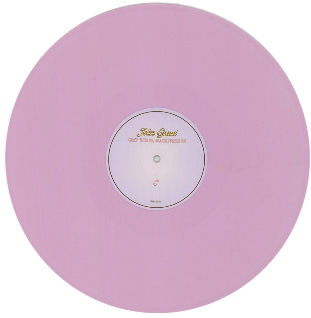 John Grant Grey Tickles, Black Pressure - Orange & Lavender Vinyl + CD UK 2-LP vinyl record set (Double LP Album)