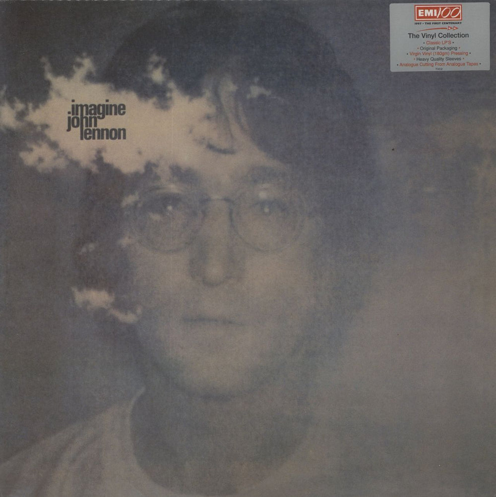 John Lennon Imagine - EMI100 Series - 180gm - Complete UK vinyl LP album (LP record) LPCENT27