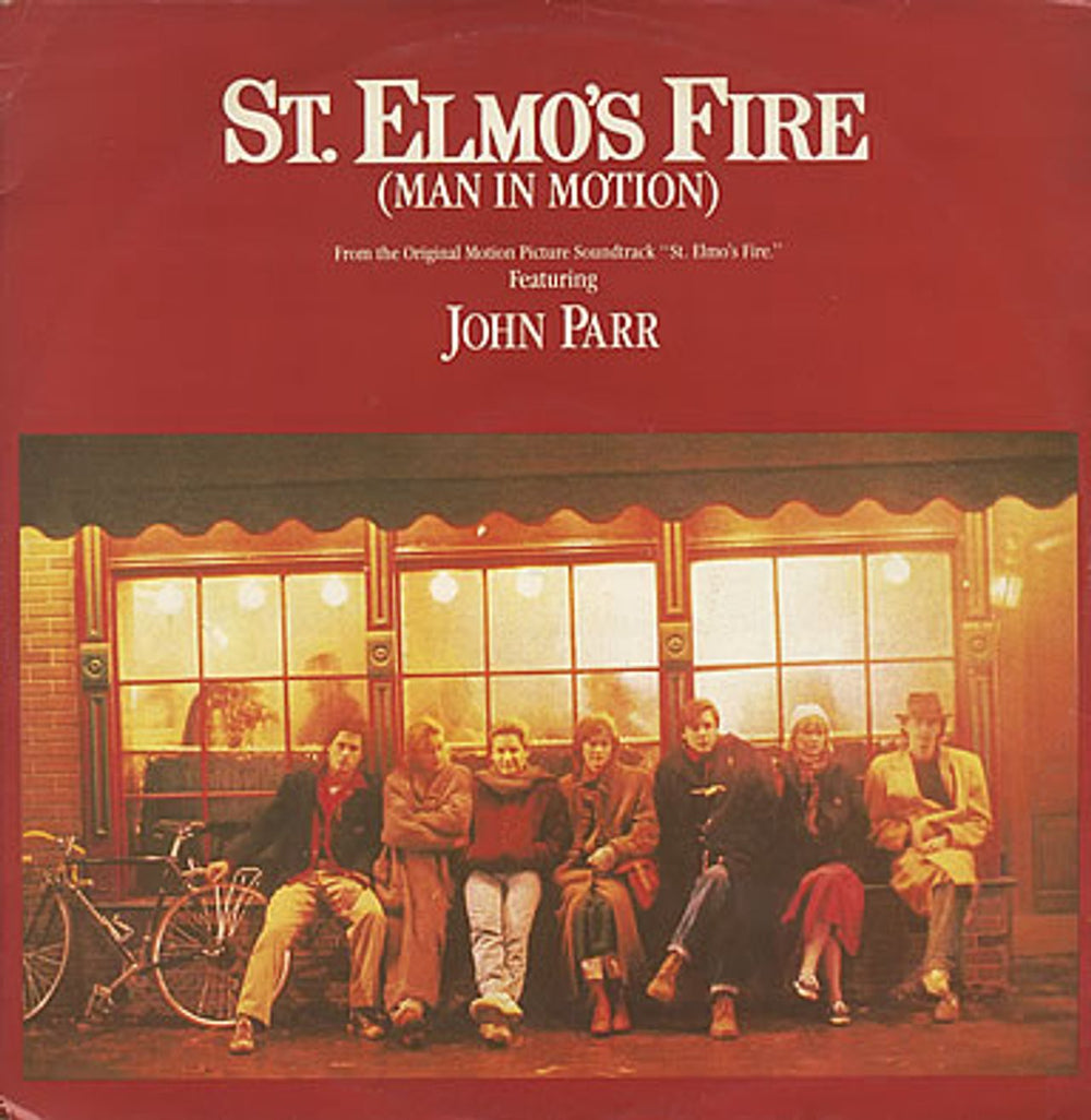 John Parr St Elmo's Fire UK 12" vinyl single (12 inch record / Maxi-single) LONX73