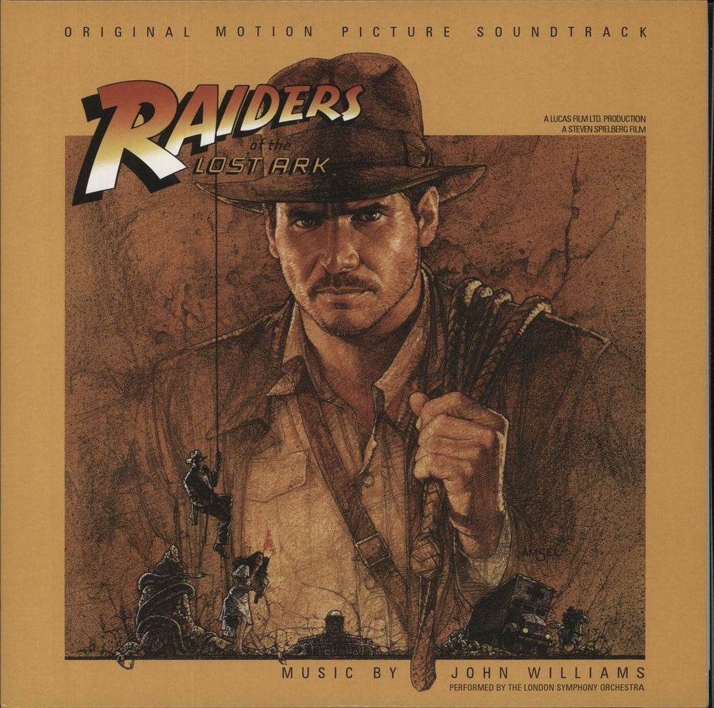 John Williams (Composer) Raiders Of The Lost Ark - 180gram Boulder Vinyl - Sealed UK 2-LP vinyl record set (Double LP Album) 0888072018310