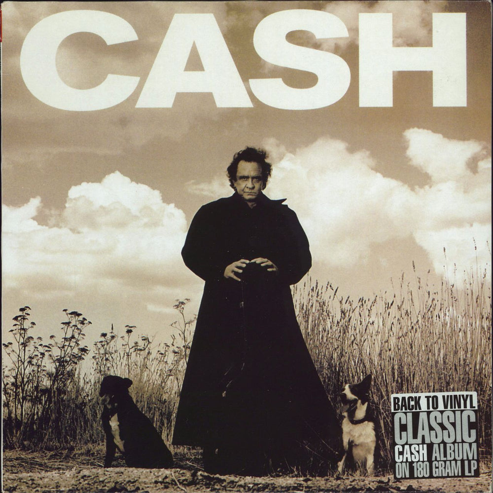 Johnny Cash American Recordings - 180gm Vinyl UK vinyl LP album (LP record) 5101127921