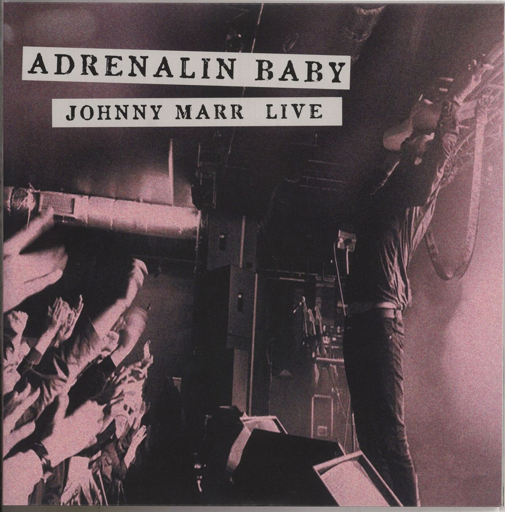 Johnny Marr Adrenalin Baby: Johnny Marr Live UK 2-LP vinyl record set (Double LP Album) NVLP003