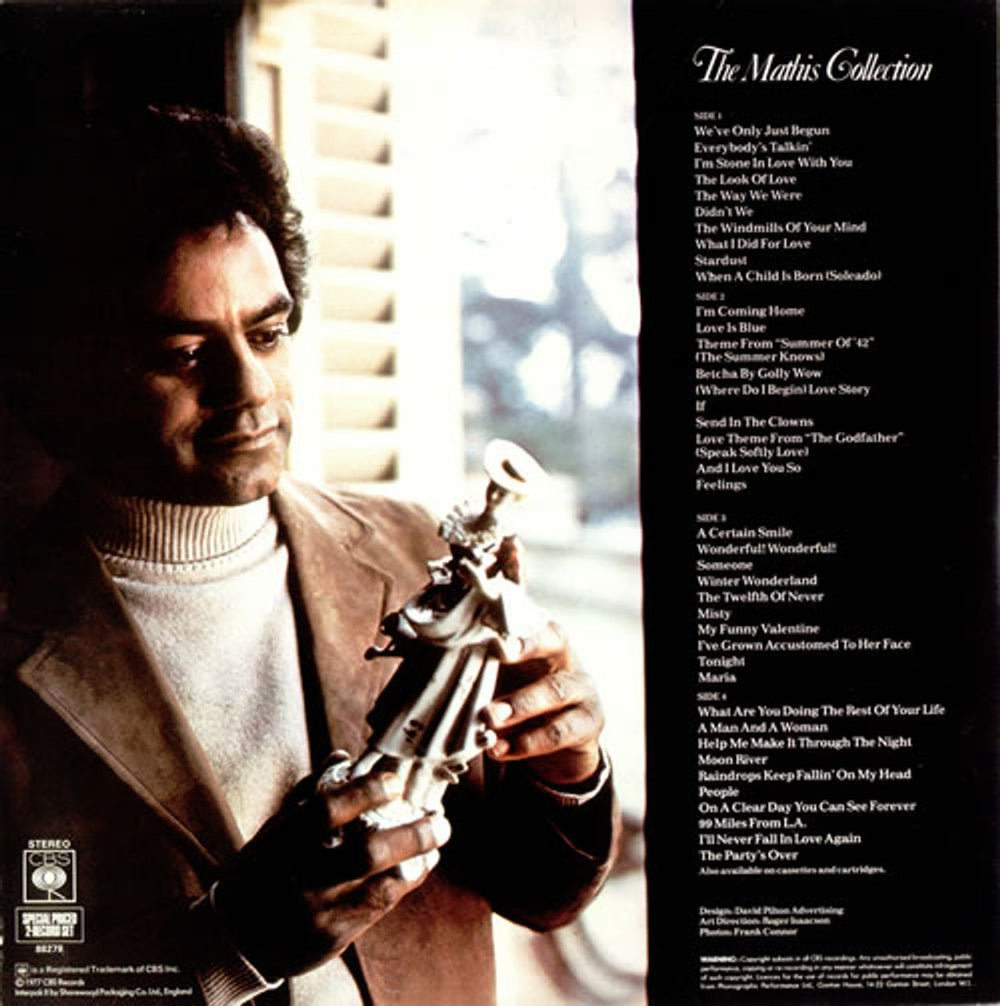 Johnny Mathis The Mathis Collection UK 2-LP vinyl record set (Double LP Album) J-M2LTH523086