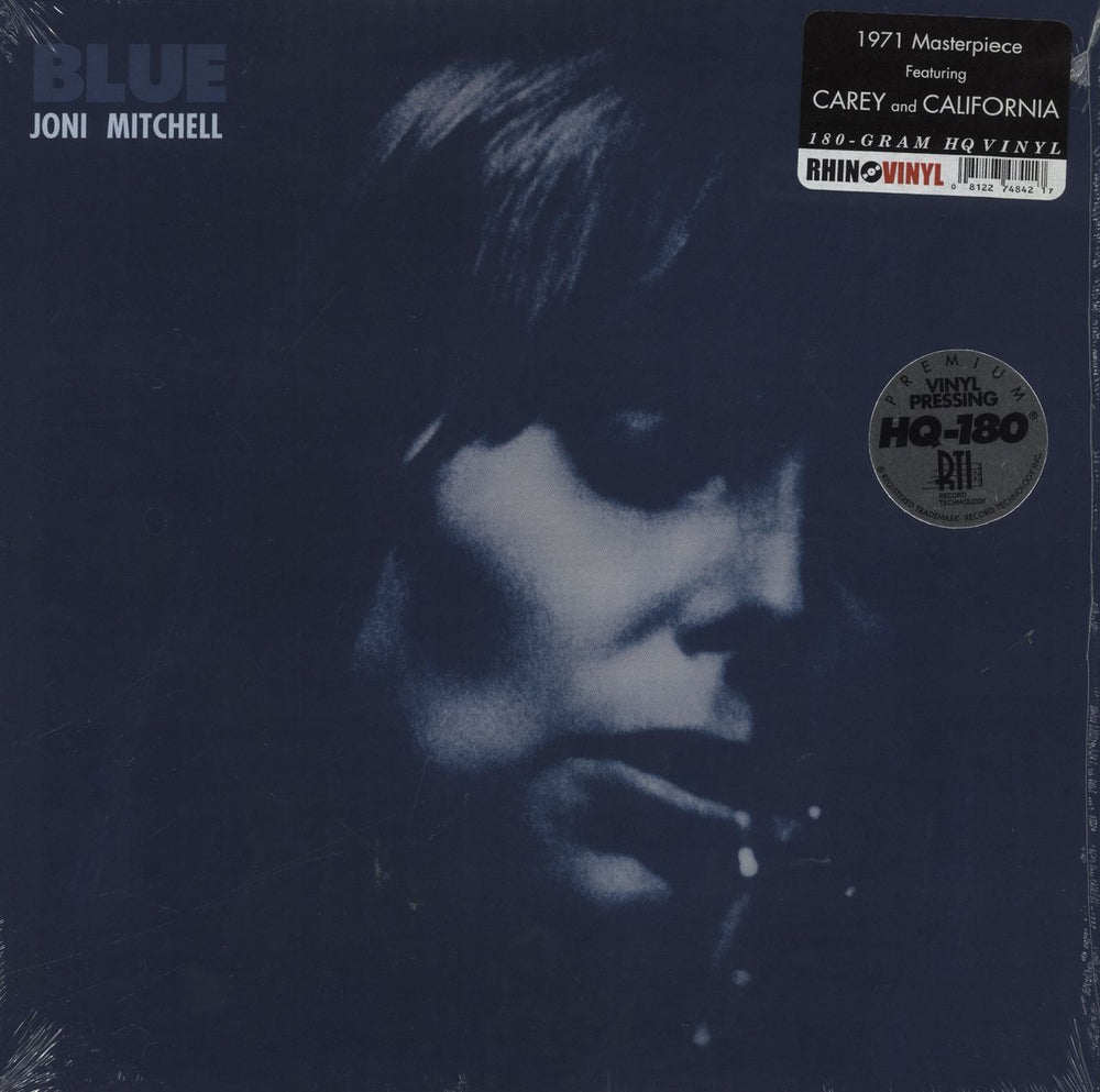 Joni Mitchell Blue - 180g - Sealed US vinyl LP album (LP record) 74842