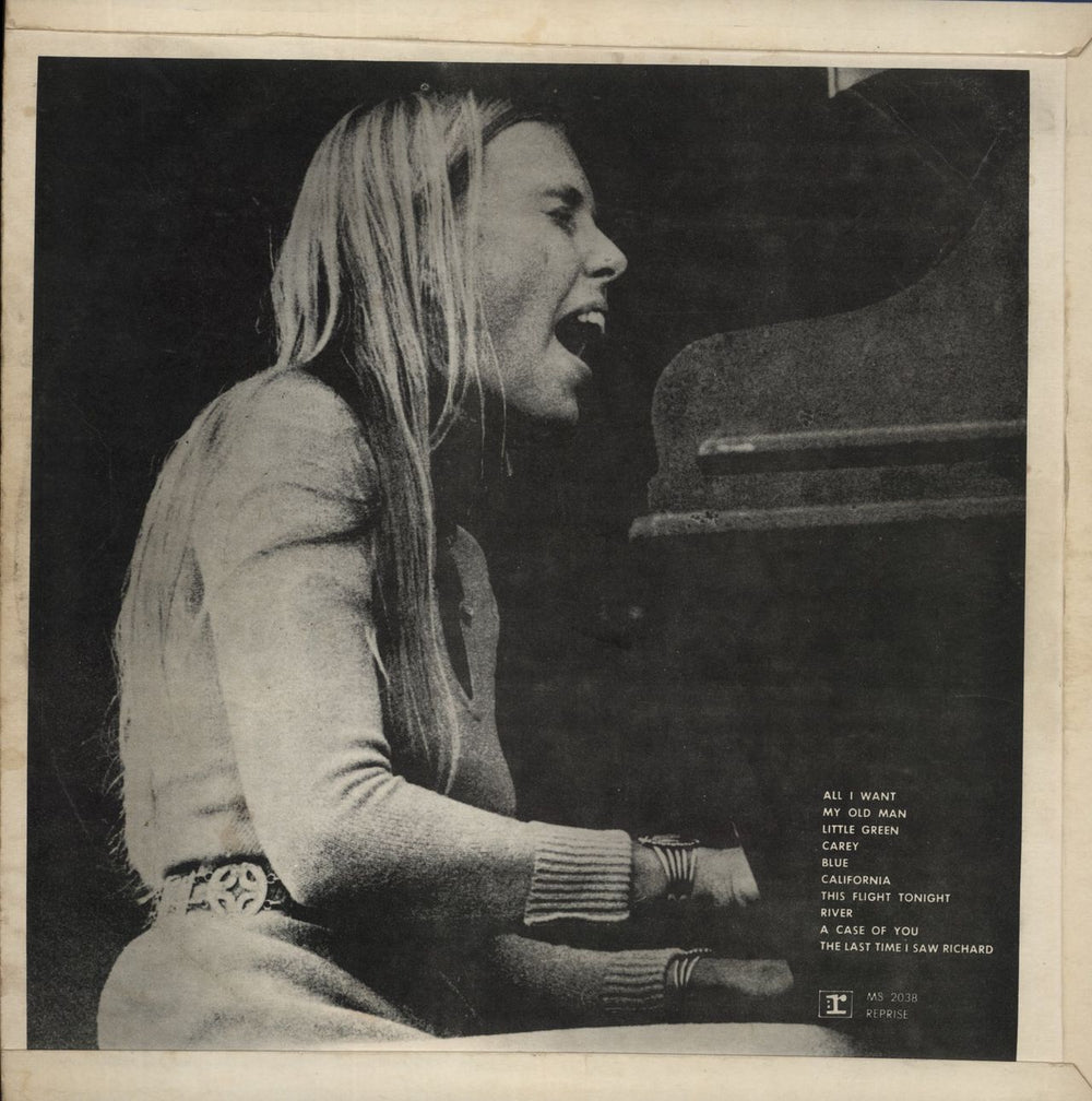 Joni Mitchell Blue Turkish vinyl LP album (LP record)