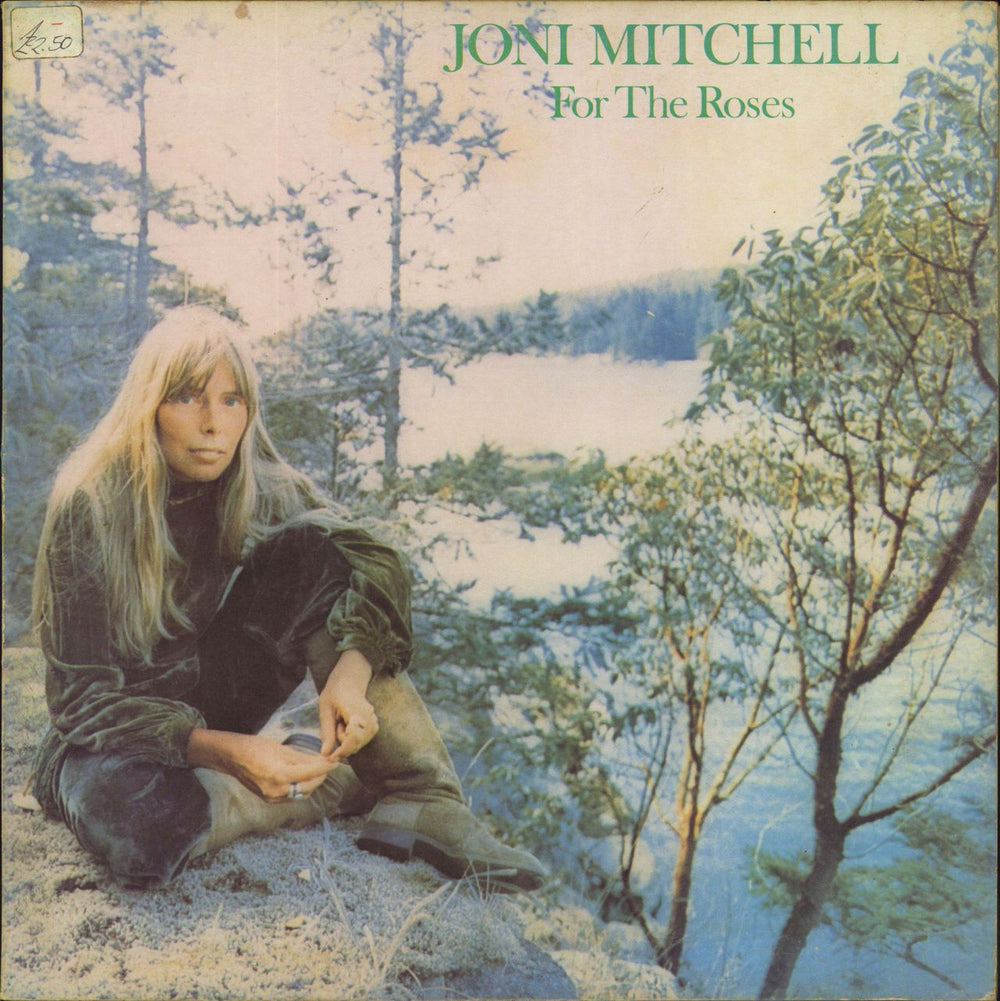 Joni Mitchell For The Roses - EX UK vinyl LP album (LP record) SYLA8753