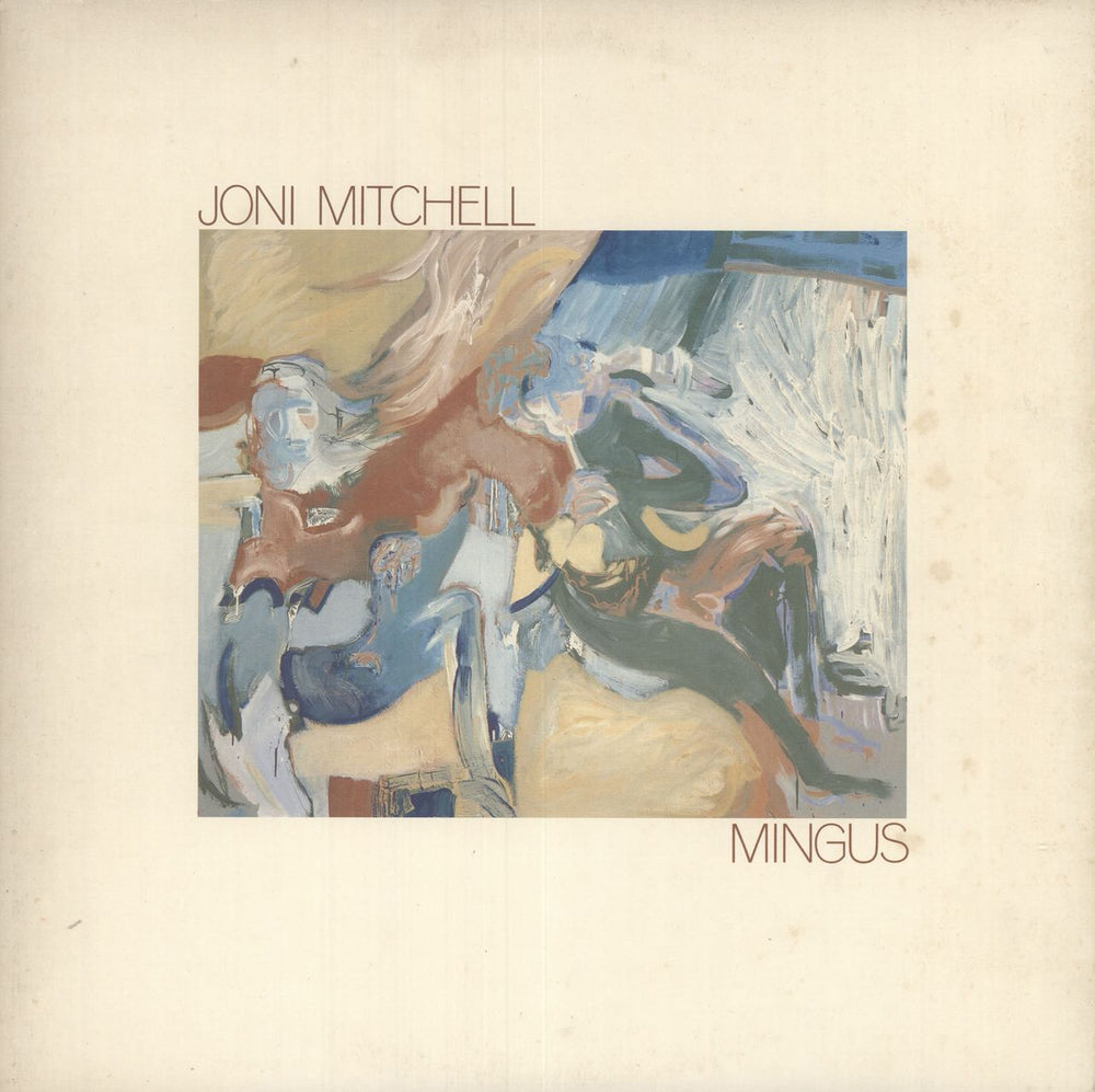 Joni Mitchell Mingus - EX UK vinyl LP album (LP record) K53091