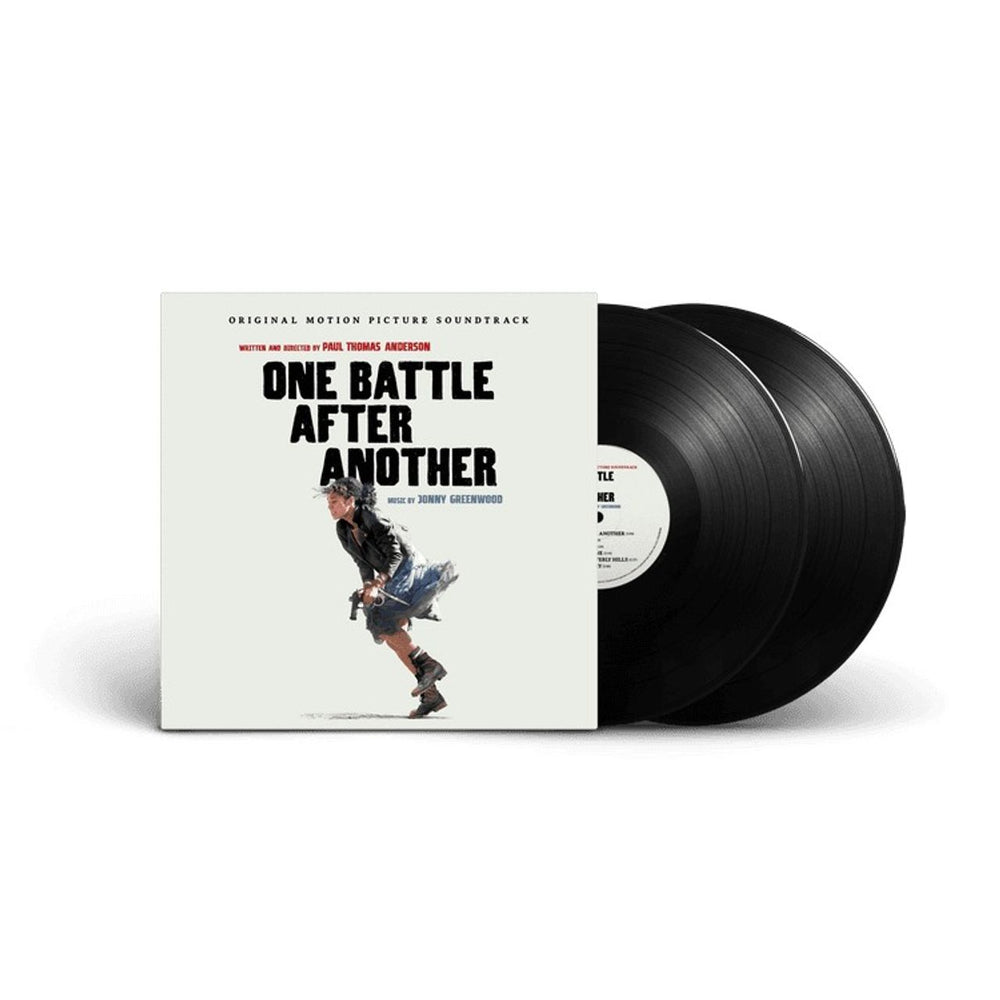 Jonny Greenwood One Battle After Another [Original Motion Picture Soundtrack] - Etched Vinyl - Sealed US 2-LP vinyl record set (Double LP Album) 0075597894349