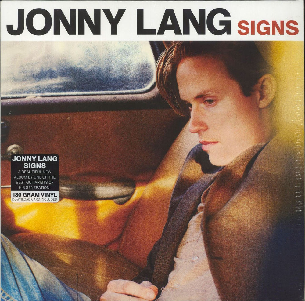 Jonny Lang Signs - 180gm - Sealed UK vinyl LP album (LP record) PRD75211