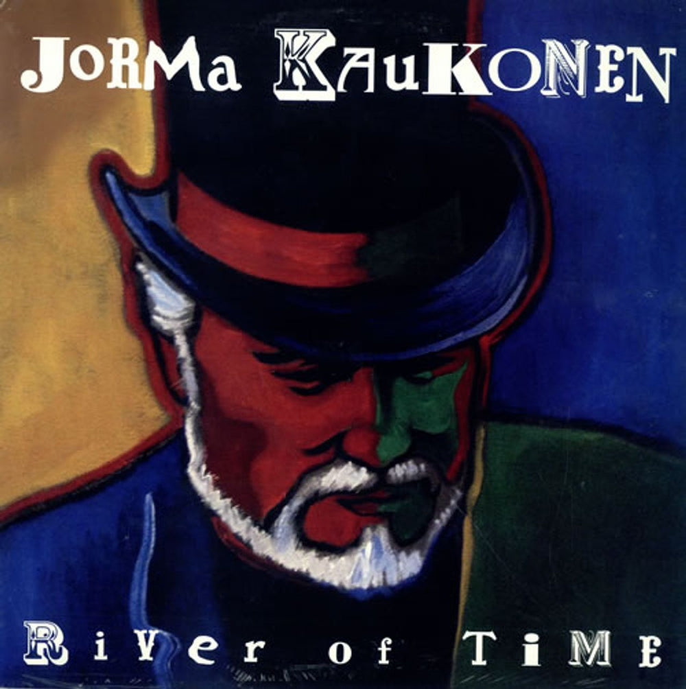 Jorma Kaukonen River Of Time + Insert US vinyl LP album (LP record) 109440