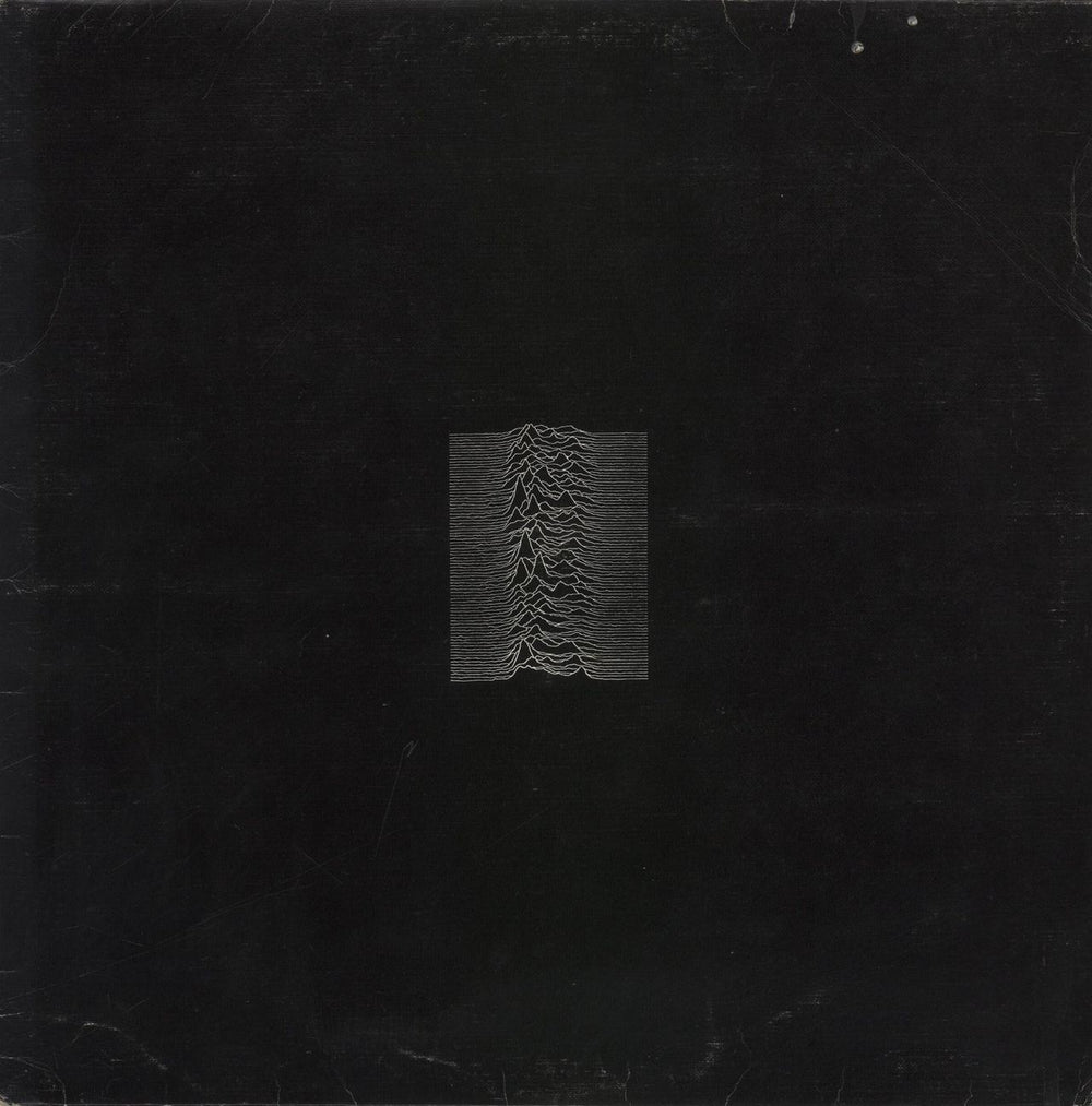 Joy Division Unknown Pleasures - 1st - Black - VG UK vinyl LP album (LP record) FACT10