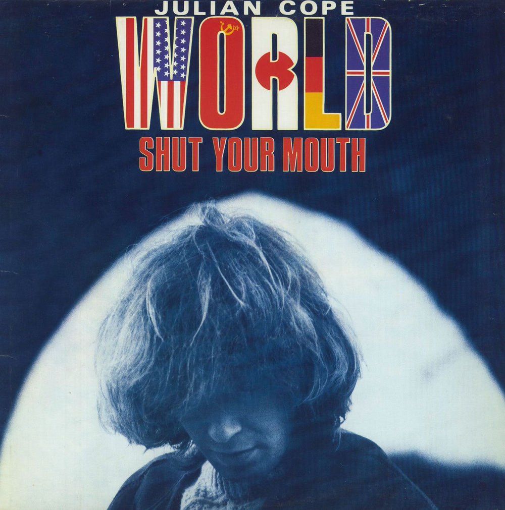 Julian Cope World Shut Your Mouth Canadian vinyl LP album (LP record) VOG-1-3336