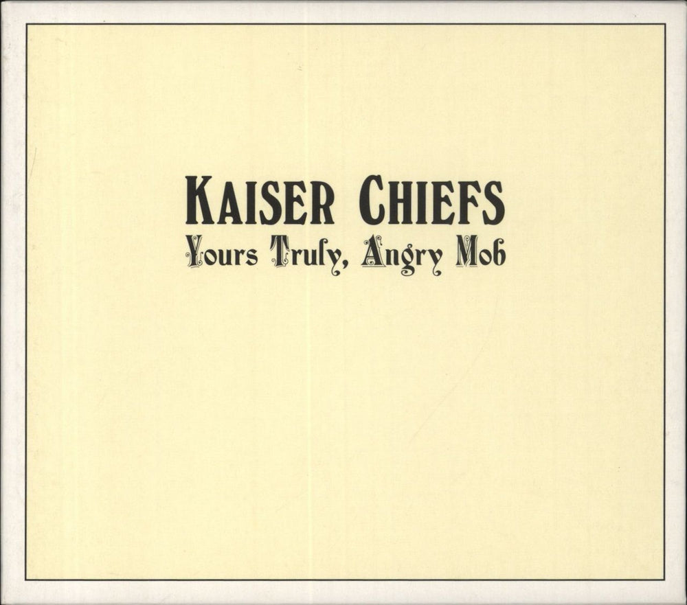 Kaiser Chiefs Yours Truly, Angry Mob + Bonus DVD UK 2-disc CD/DVD set BUN122CDS