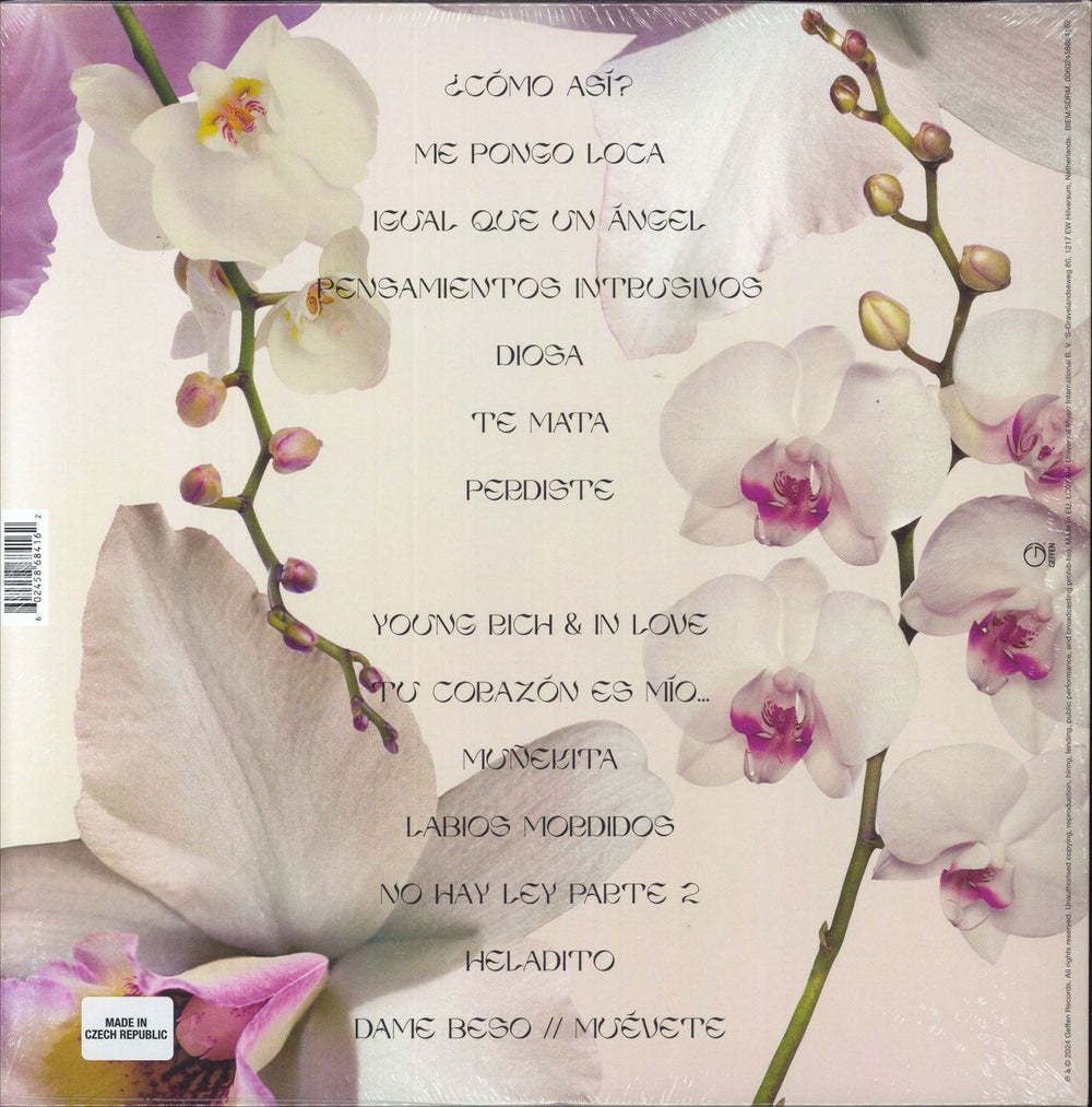 Kali Uchis Orquideas - Coke Bottle Clear Vinyl - Sealed UK vinyl LP album (LP record) 602458684162