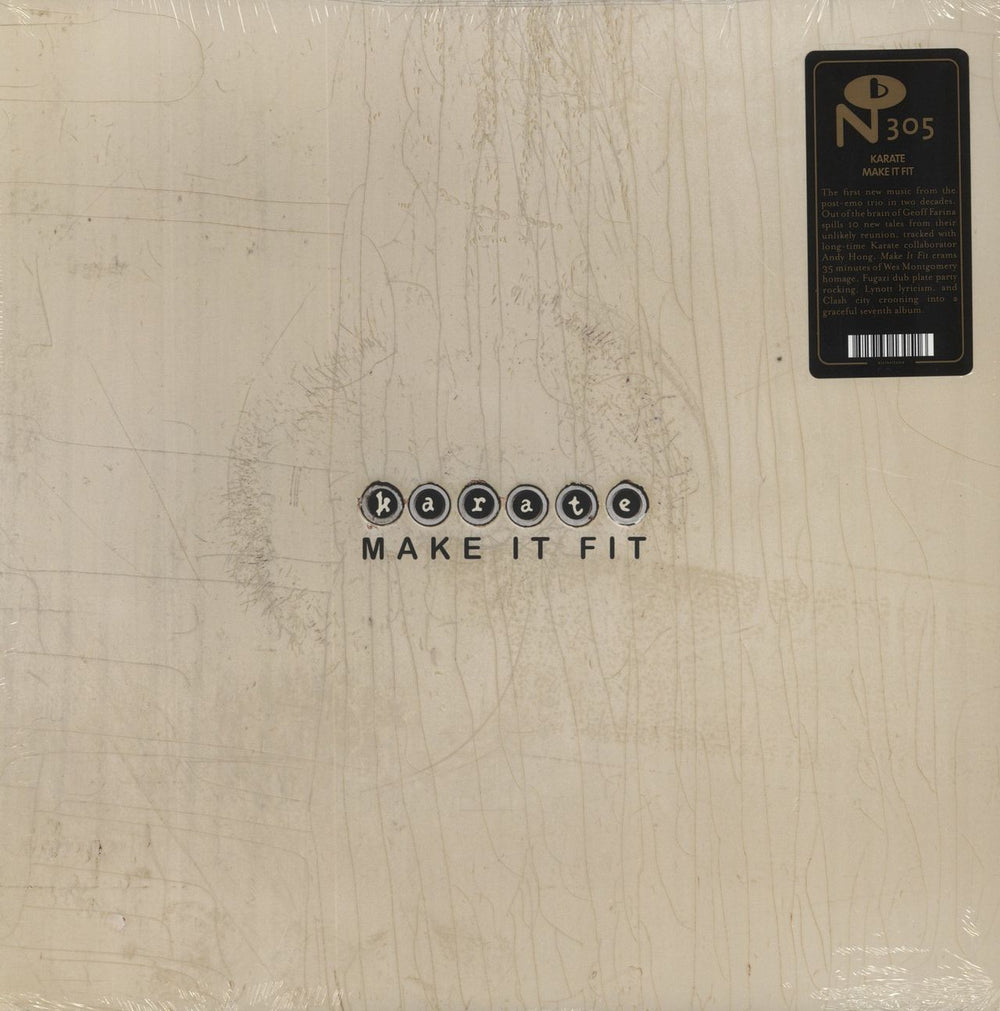 Karate Make It Fit - Sealed US vinyl LP album (LP record) NUM305