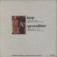 Karp Split US 12\" vinyl single (12 inch record / Maxi-single)