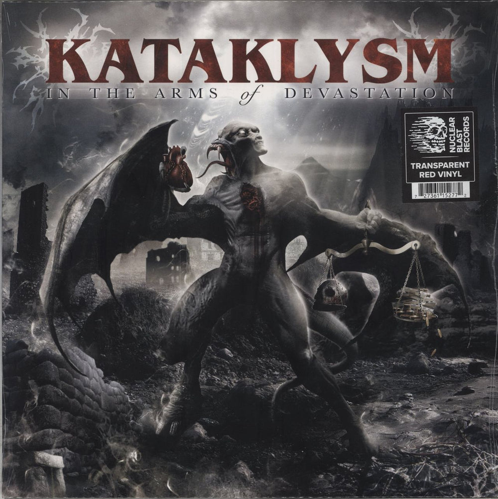 Kataklysm In The Arms Of Devastation - Red Vinyl - Sealed German vinyl LP album (LP record) NBR15277