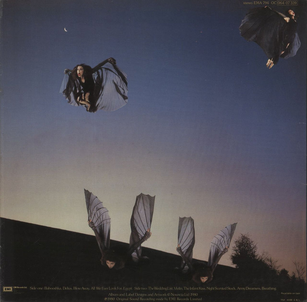 Kate Bush Never For Ever - 1st - Laminated Sleeve UK vinyl LP album (LP record)