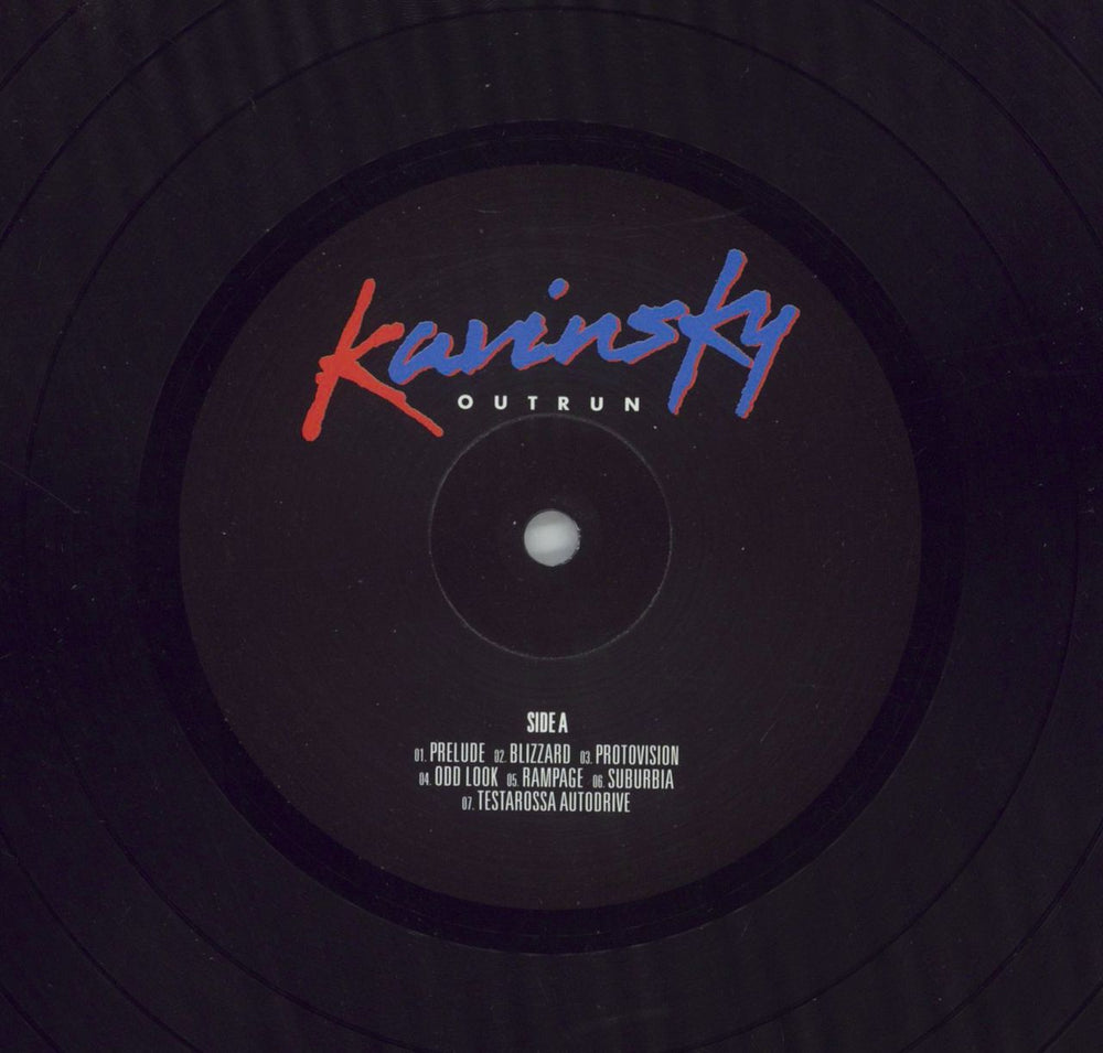Kavinsky Outrun US vinyl LP album (LP record) 8TWLPOU859641