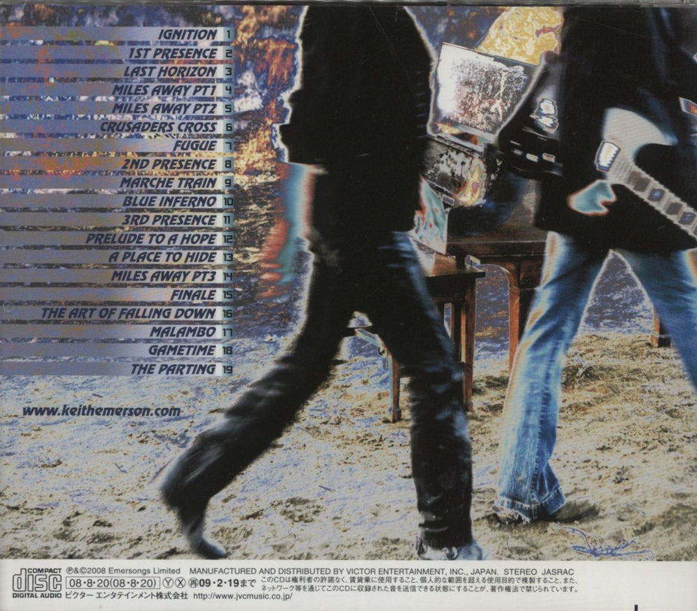 Keith Emerson Keith Emerson Band Featuring Marc Bonilla Japanese CD album (CDLP)