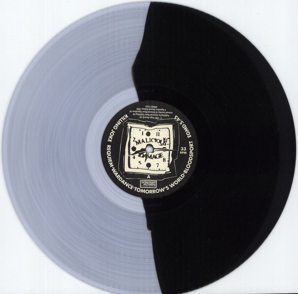 Killing Joke Killing Joke - Bi-Coloured UK vinyl LP album (LP record) KILLPKI866360