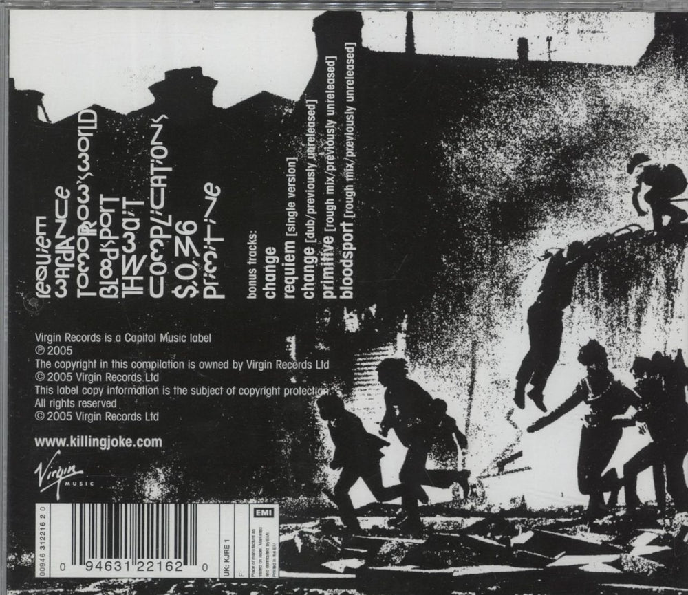 Killing Joke Killing Joke UK CD album (CDLP) 094631221620