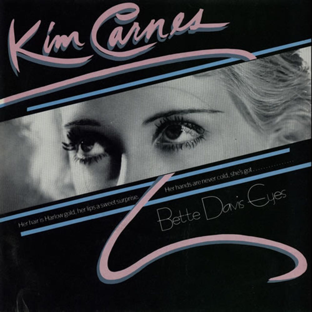 Kim Carnes Bette Davis Eyes - 4pr UK 7" vinyl single (7 inch record / 45) EA121