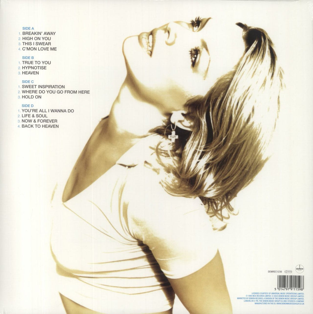 Kim Wilde Now & Forever - 140gm White Vinyl - Sealed UK 2-LP vinyl record set (Double LP Album) 5014797911598