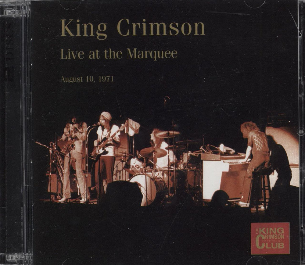 King Crimson Live At The Marquee (August 10, 1971) UK 2 CD album set (Double CD) CLUB46