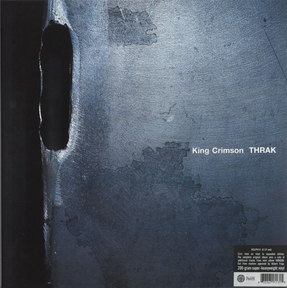 King Crimson Thrak - Expanded Edition - 200gm UK 2-LP vinyl record set (Double LP Album) KCLPX13
