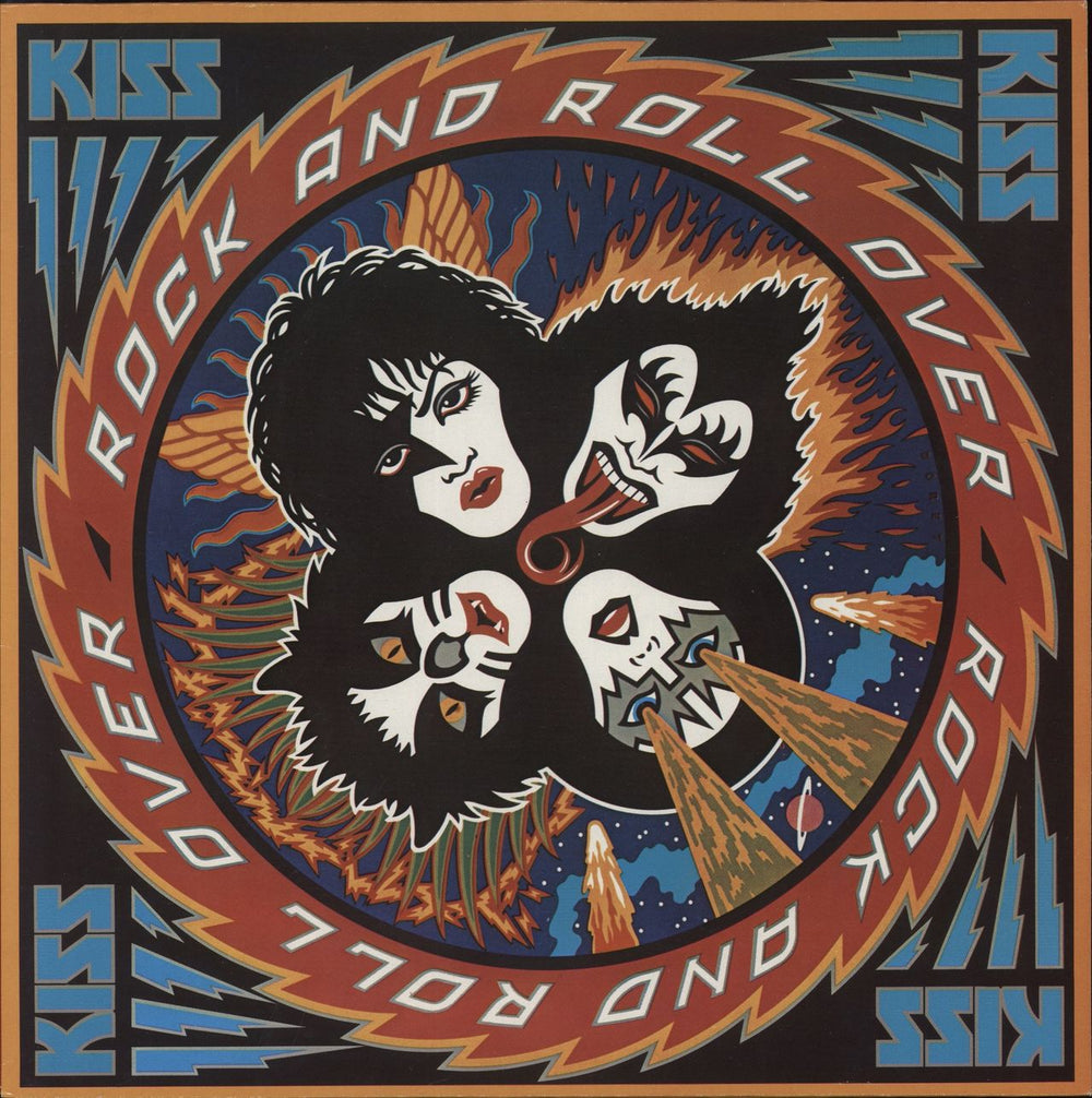 Kiss Rock And Roll Over - Reissue Dutch vinyl LP album (LP record) 6399060