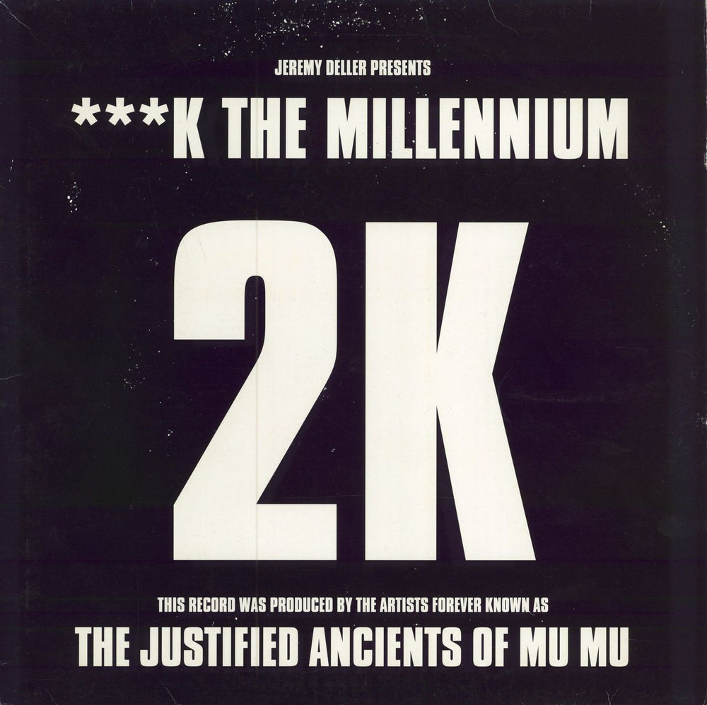 KLF ***k The Millenium UK 12" vinyl single (12 inch record / Maxi-single) BFFP146T