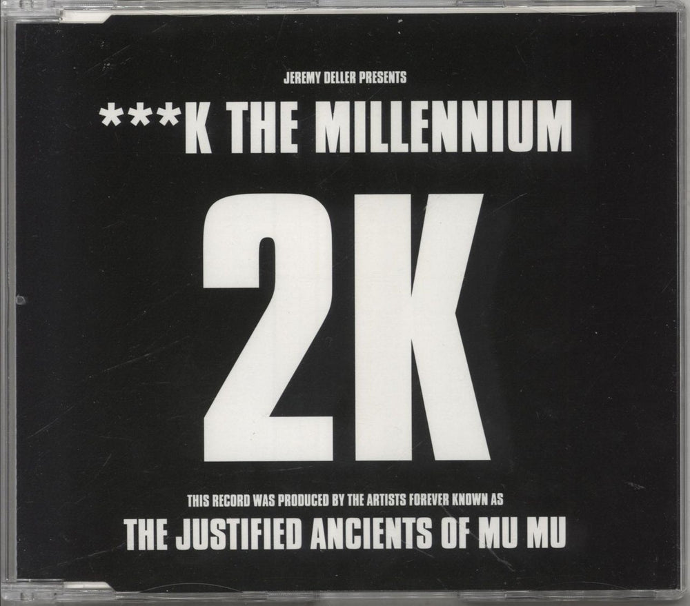 KLF ***k The Millenium UK CD single (CD5 / 5") BFFP146CDK