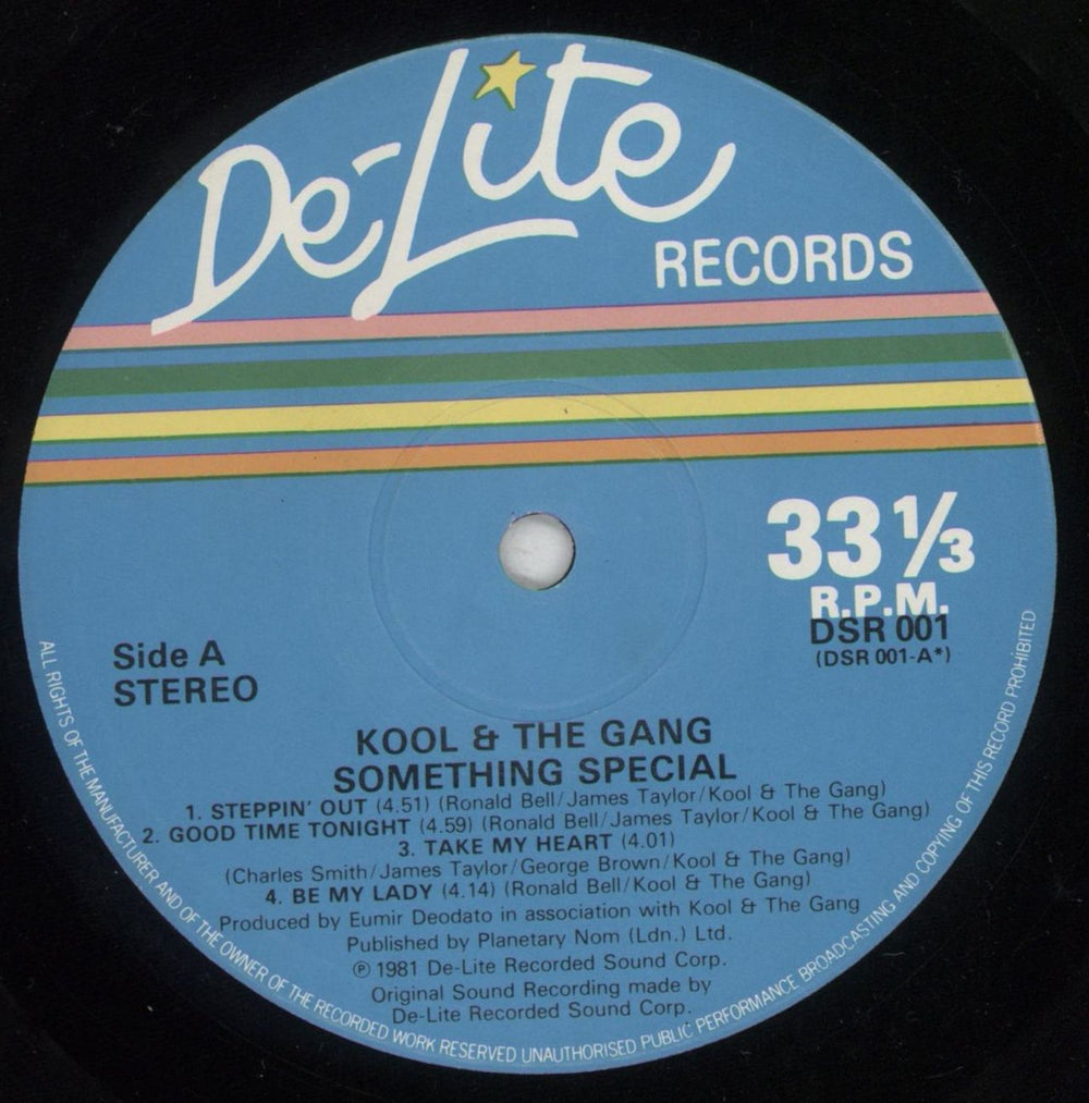 Kool & The Gang Something Special UK vinyl LP album (LP record) KOOLPSO289094