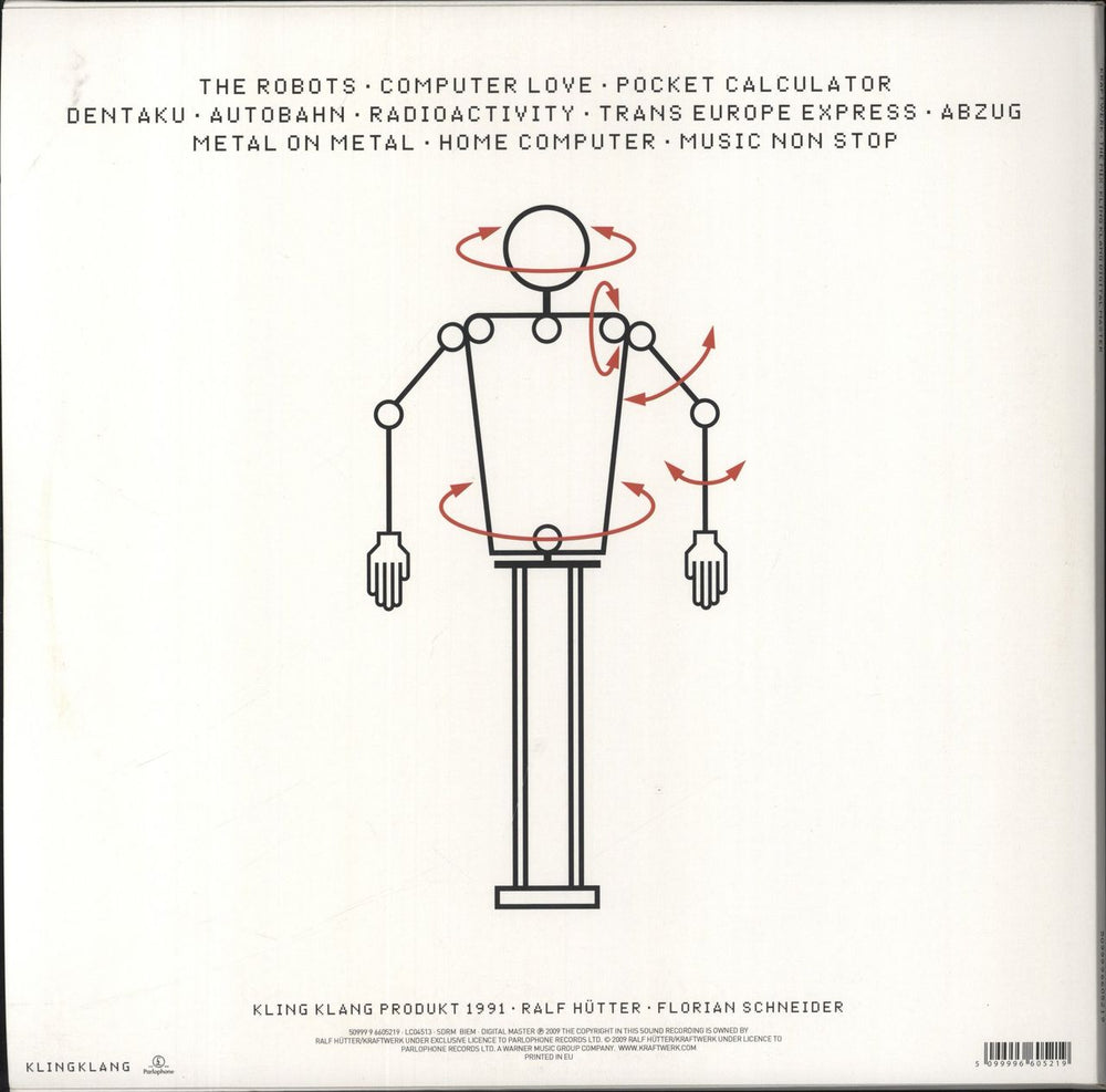 Kraftwerk The Mix - 180gm UK 2-LP vinyl record set (Double LP Album) KRA2LTH845829