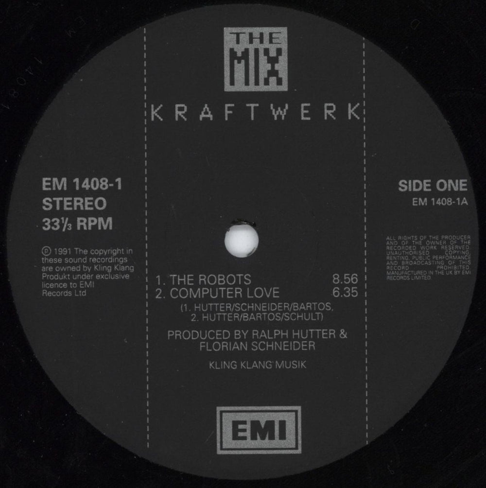 Kraftwerk The Mix - EX UK 2-LP vinyl record set (Double LP Album) KRA2LTH808626