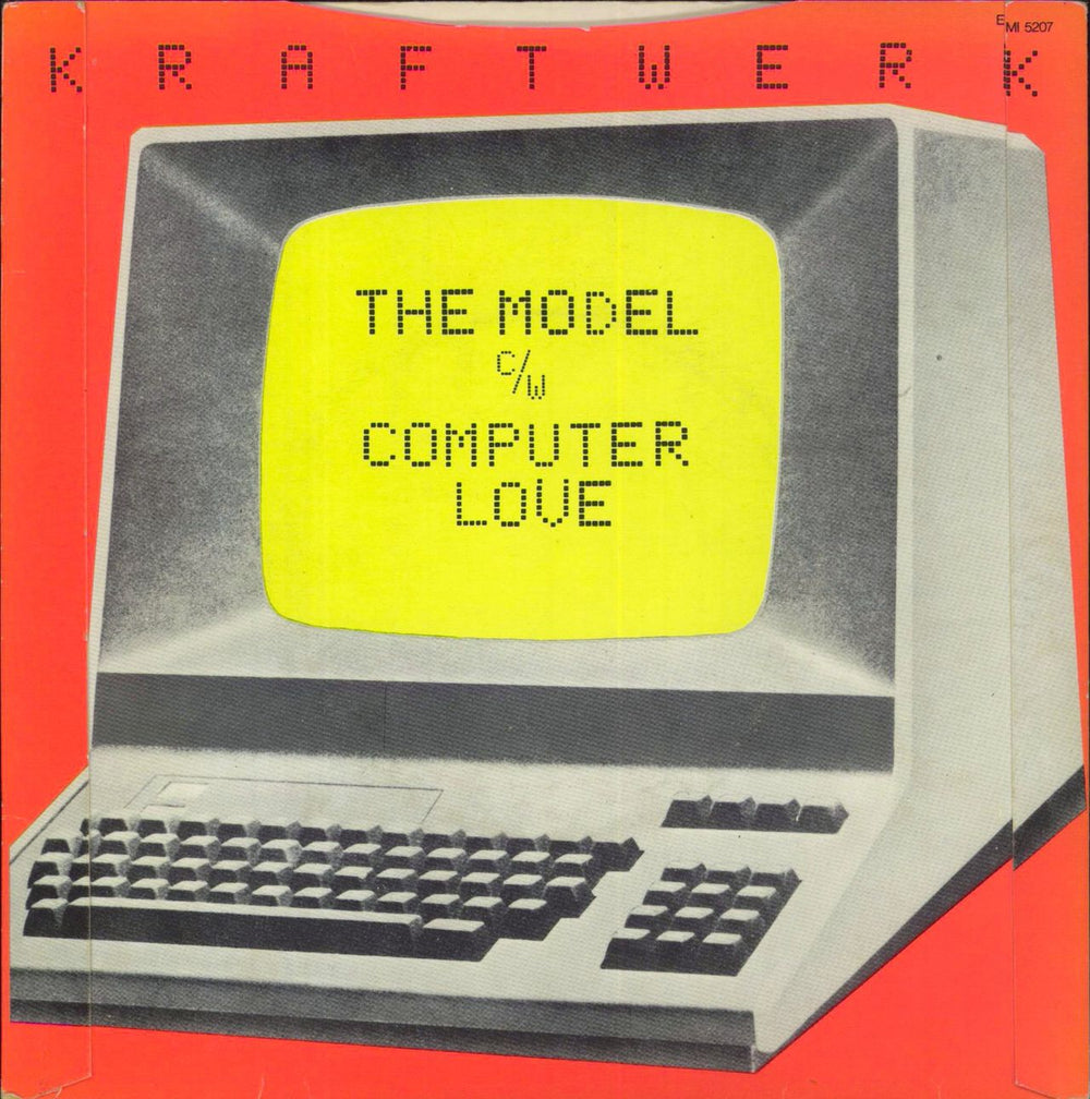 Kraftwerk The Model - 2nd UK 7" vinyl single (7 inch record / 45)