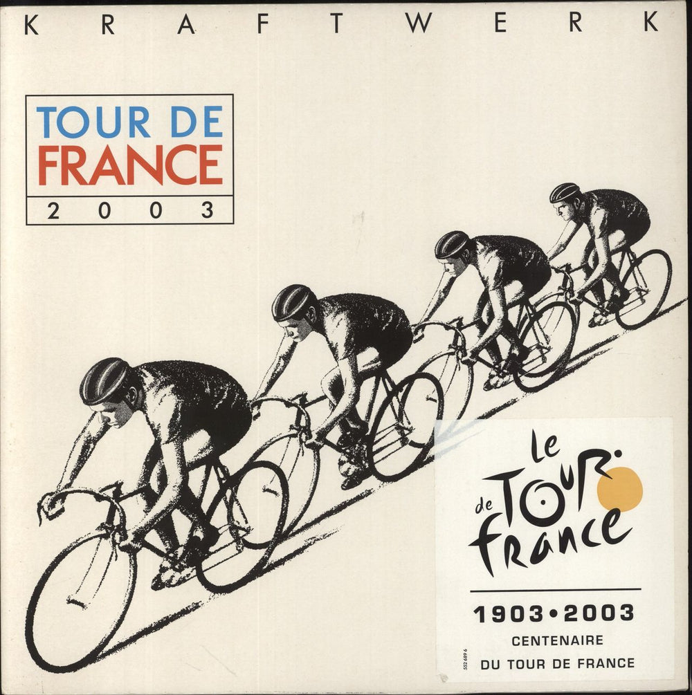 Kraftwerk Tour De France 2003 UK 12" vinyl single (12 inch record / Maxi-single) 12EM626