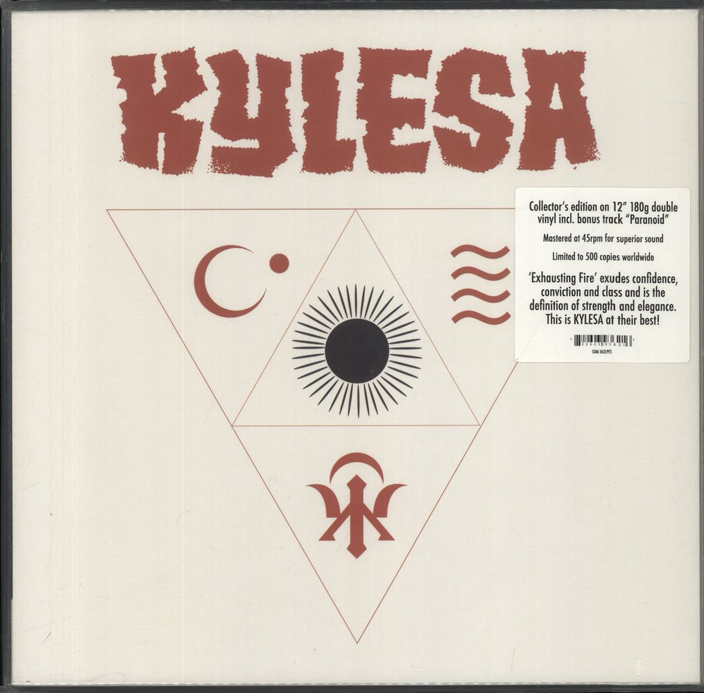 Kylesa Exhausting Fire - 180gm UK 2-LP vinyl record set (Double LP Album) SOM362LPES