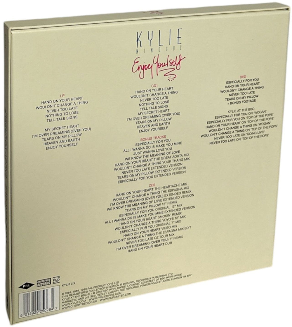 Kylie Minogue Enjoy Yourself - Collectors Box set UK CD Album Box Set 5013929250284