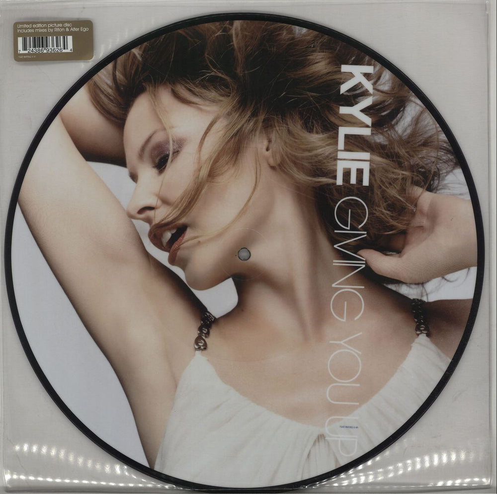 Kylie Minogue Giving You Up UK 12" vinyl picture disc (12 inch picture record) 12R6661