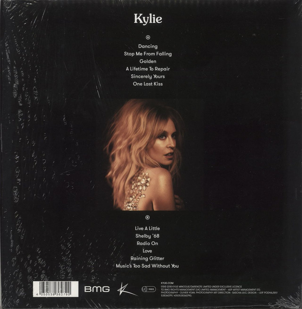 Kylie Minogue Golden + Print UK picture disc LP (vinyl picture disc album) 4050538360790