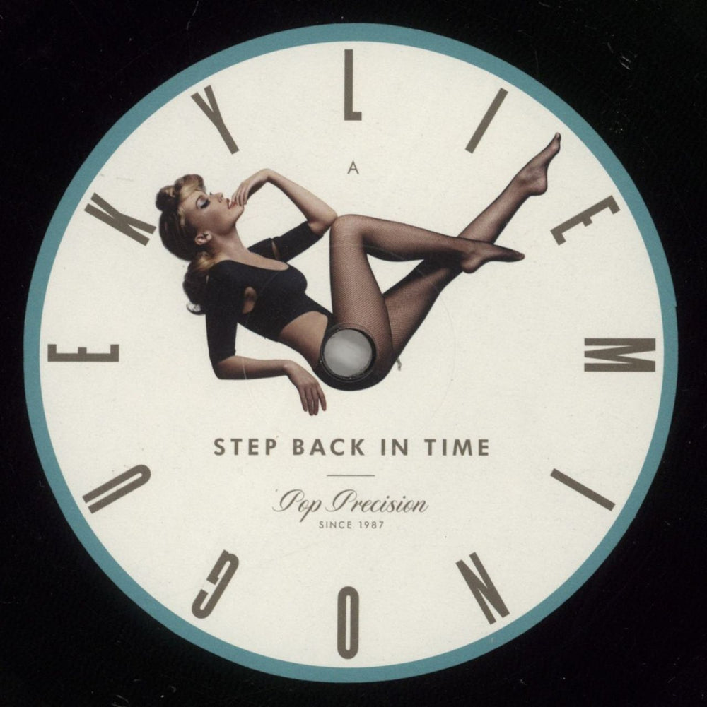 Kylie Minogue Step Back In Time: The Definitive Collection - Hype Stickered Shrink UK 2-LP vinyl record set (Double LP Album) KYL2LST880839