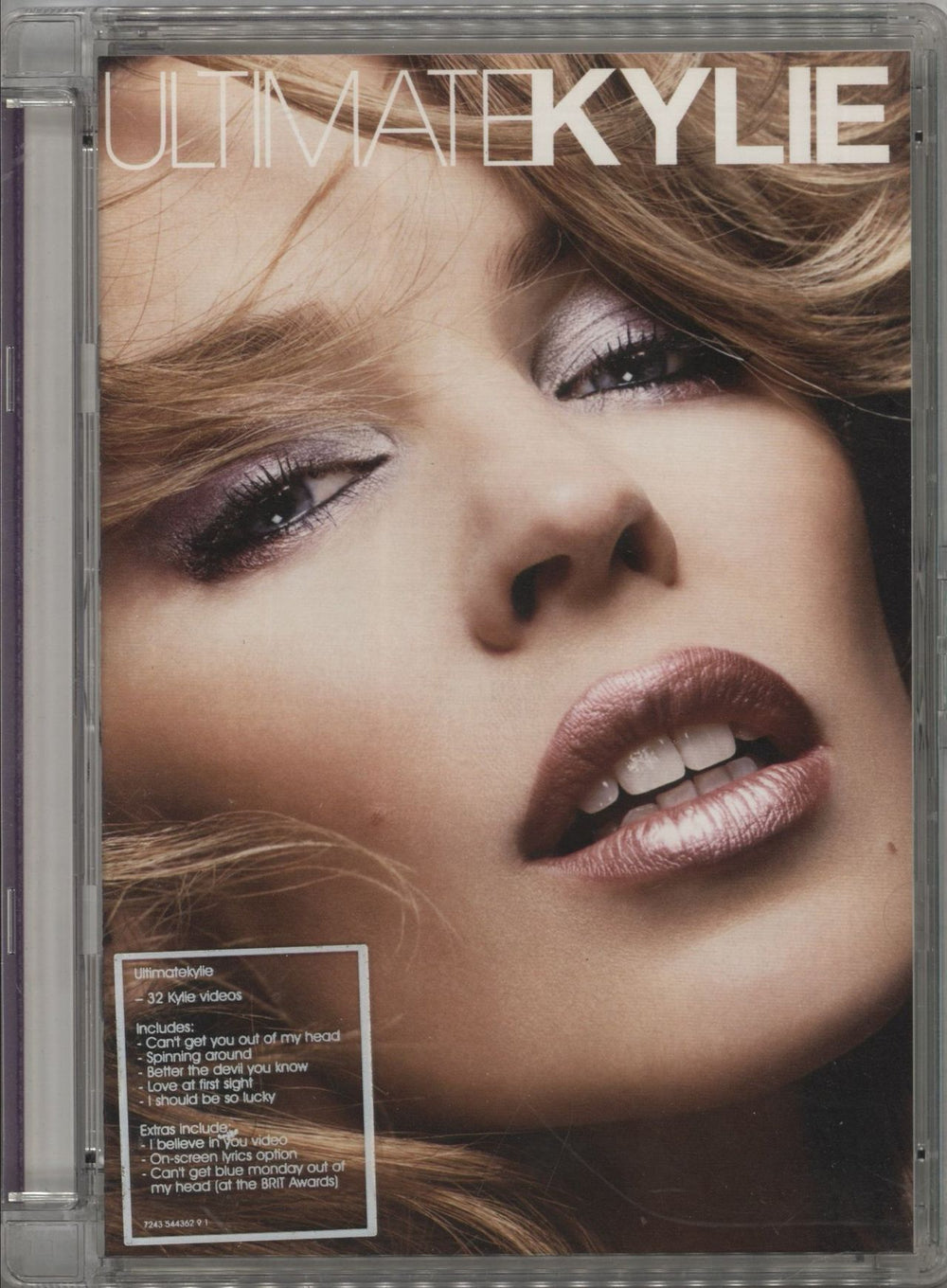Kylie Minogue Ultimate Kylie UK DVD 5443629